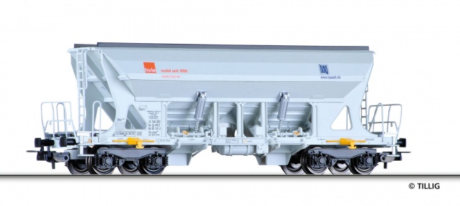 Hopper car hvle/Basalt AG  type Faccns<br /><a href='images/pictures/Sachsenmodelle/76717.jpg' target='_blank'>Full size image</a>
